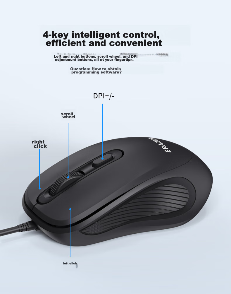 Lenovo Invests in Brand Yinengzhe Wired Keyboard And Mouse Set with Mouse Pad, Full-Size Splash-Resistant, Business Office Desktop/Little New Compatible Black KM301 13