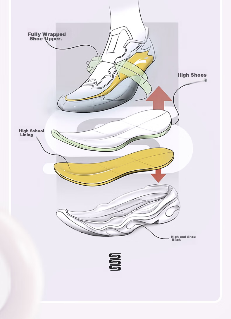 ANTA Milk Candy Jump Rope Shoes | Zhang Yufei's Training Shoes for Women, Soft Sole, Breathable, Lightweight, Shock-Absorbing, Training Shoes, Sneakers 5