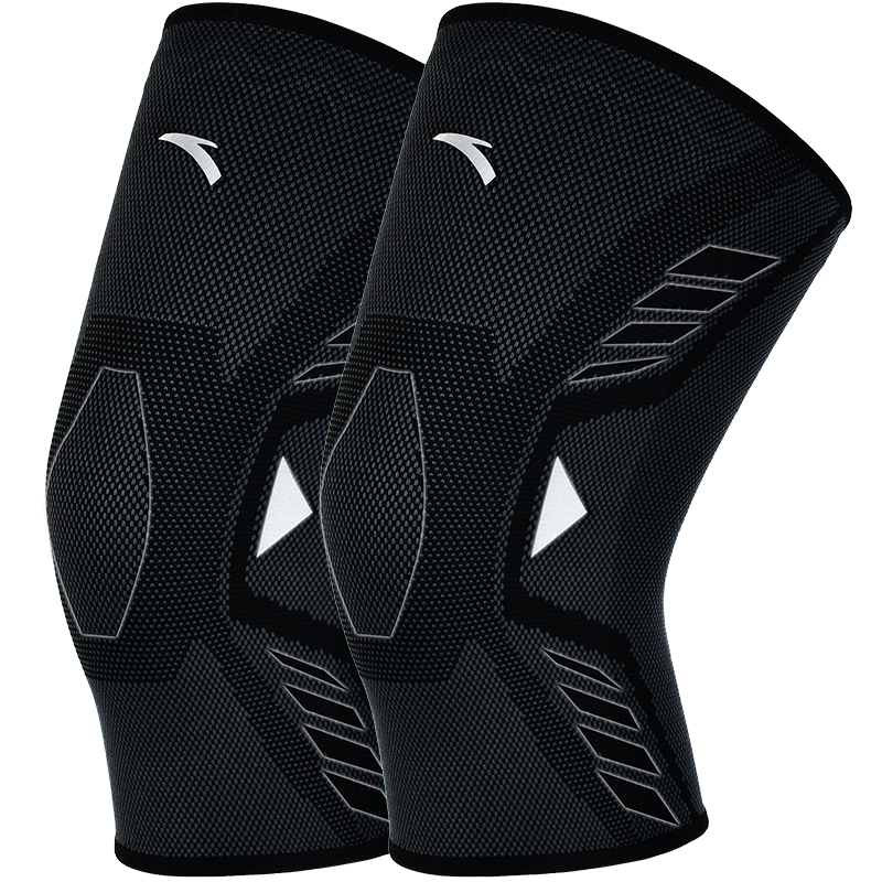ANTA Sports Knee Brace, Warm Running Protection, Professional Anti-Meniscus Injury, Knee Joint Arthritis Guard, Size M