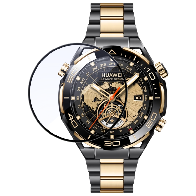 Lanxingxiansheng Tempered Glass Screen Protector for Huawei WATCH Ultimate 2 Wilderness Green Edition, Extraordinary Explorer Series, High Definition Anti-Drop Watch Film for WATCH ULTIMATE DESIGN Extraordinary Master