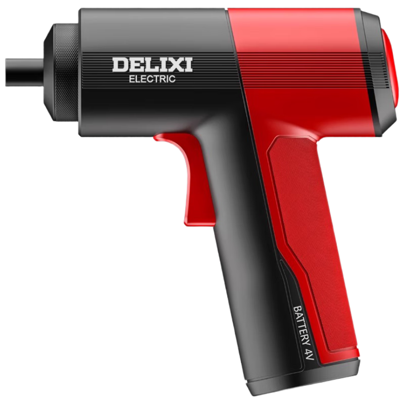 Delixi Electric Cordless Screwdriver Rechargeable Portable Mini Multifunctional Electric Drill Screwdriver Set for Home Use