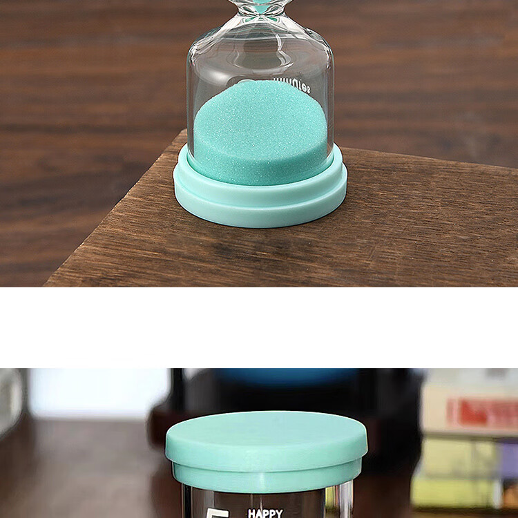 Jidukongjian Creative Macaron Sandglass Ornament, 30-Minute Timer, Graduation Season Birthday Gift, Study Prize, Student Stationery 12