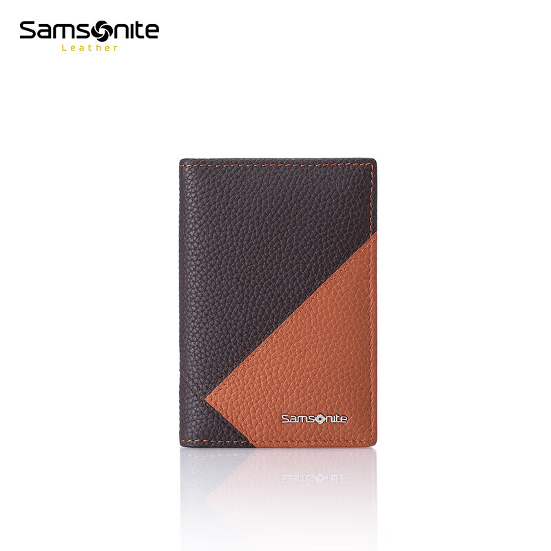 Xinxiuli Men's Business Card Holder, Multifunctional Leather Wallet, Gift Box for Men's Birthday Present TK6