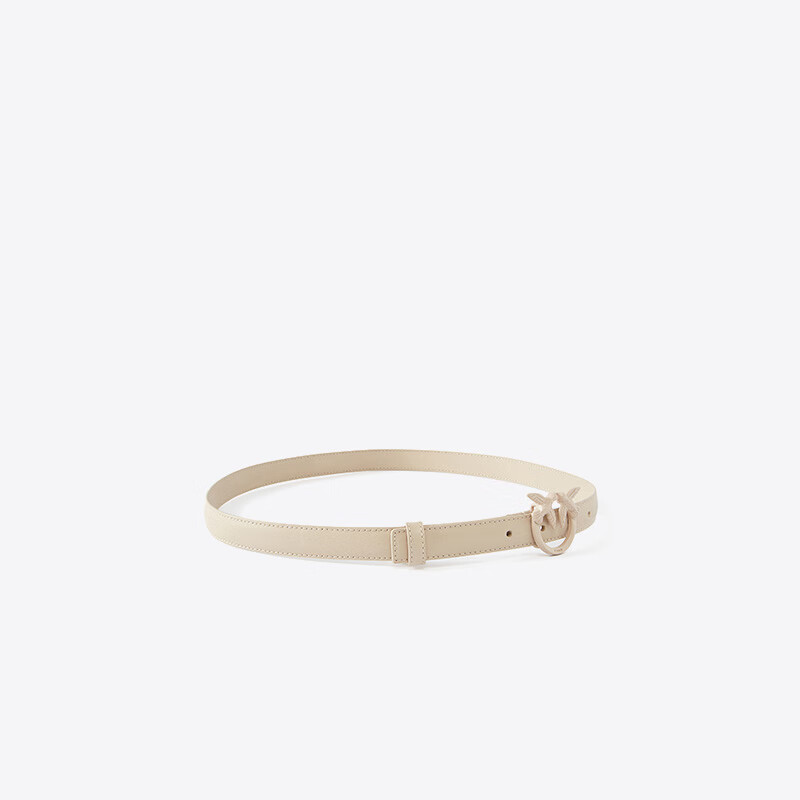 PINKO [Pin Gao] Women's Classic Swallow LOGO Black Buckle Belt S Gift for Girlfriend 100143A1K2 Luxury Present 10