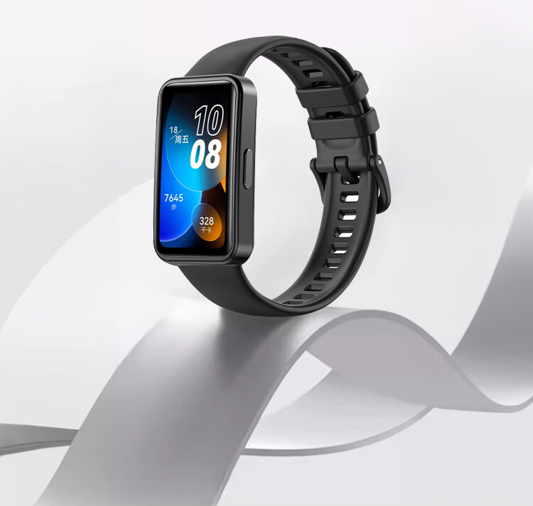 KOVOL Compatible with Huawei Band 10/9/8 Strap, NFC Version, Silicone Replacement Band for Huawei Band, Breathable Waterproof Dirt-Resistant Smart Bracelet 8 Strap 2