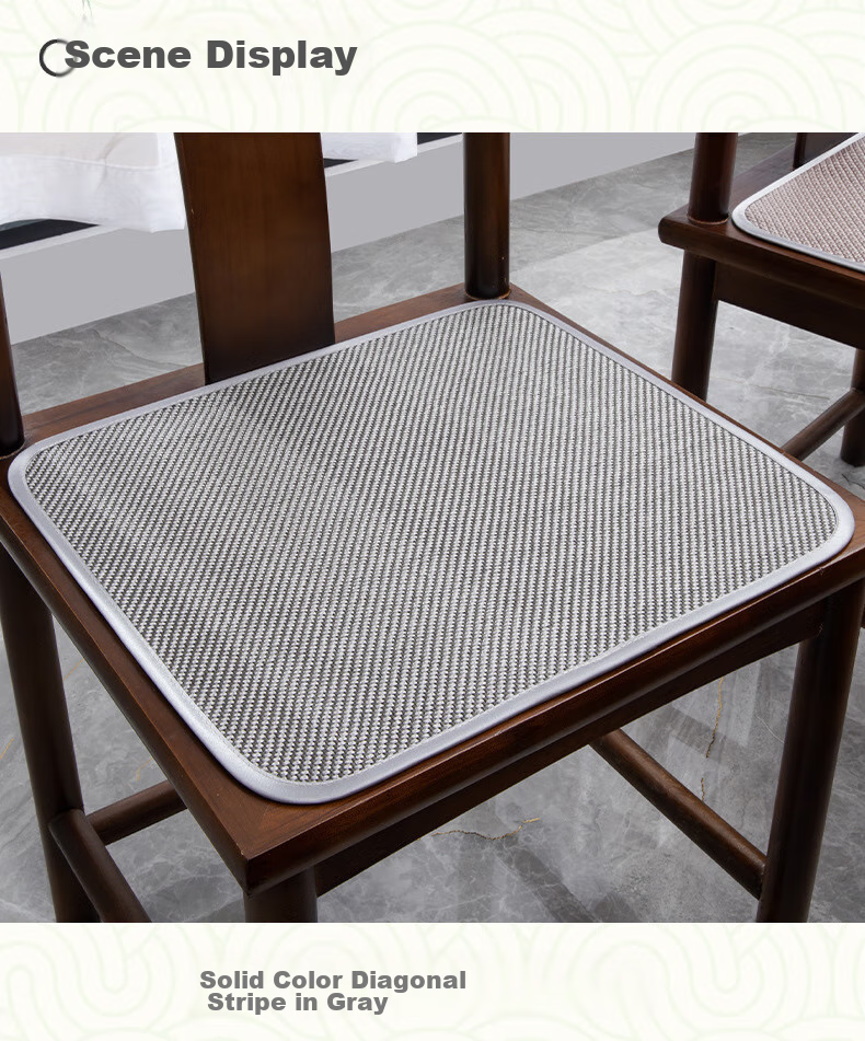 Qiqijia Summer Cool Rattan Mat, Wooden Chair Pad, Cooling Mat, Chinese Redwood Sofa Cushion, Seat Pad, Chair Mat, 40*40 11