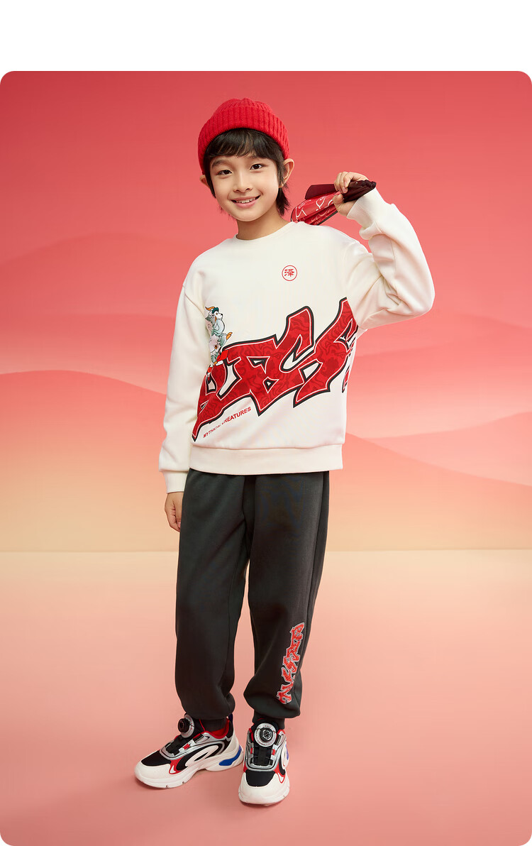 BALABALA Children's Long-Sleeve Outfit, Boys' Two-Piece Set, New Year's Outfit, Baby Fashion, 208125104102 21