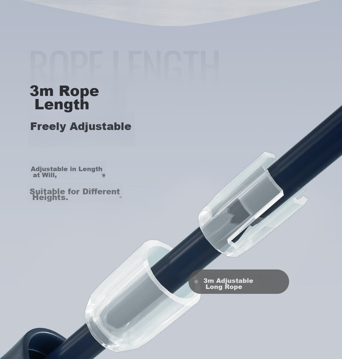 Keep Jump Rope for Adults, Cordless Jump Rope for Weight Loss, Fitness And Fat Burning, Dual-Purpose Heavy And Light Ball, Men's Exercise Tool, Midnight Blue 13