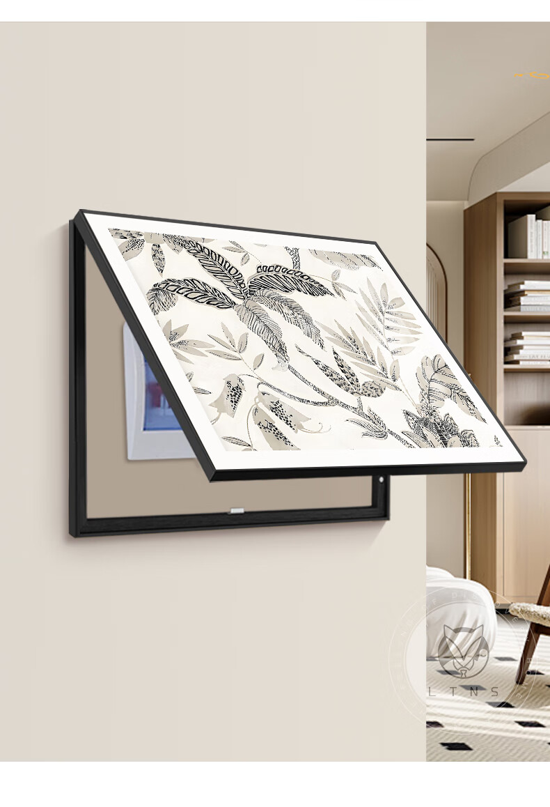 Long Time No See Electric Meter Box Decorative Painting No-Drill Electric Box Cover Panel Circuit Breaker Box Hanging Art High-End Distribution Box Concealment Wall Art 5