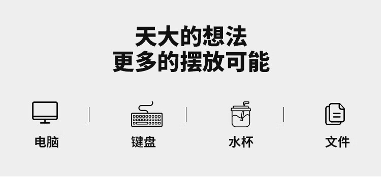 Yicainianhua Foldable Computer Desk, Office Desk without Installation, Long Writing Table, Student Desk 1215 10