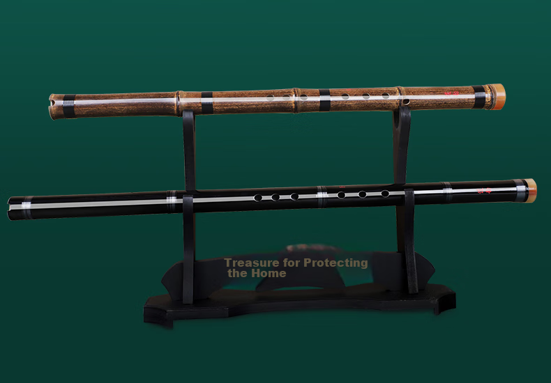 Daoyun Purple Bamboo Xiao Flute, Eight-Hole G Key, Beginner's Entry-Level Professional Ancient Style Purple Bamboo Short Flute, Musical Instrument 22
