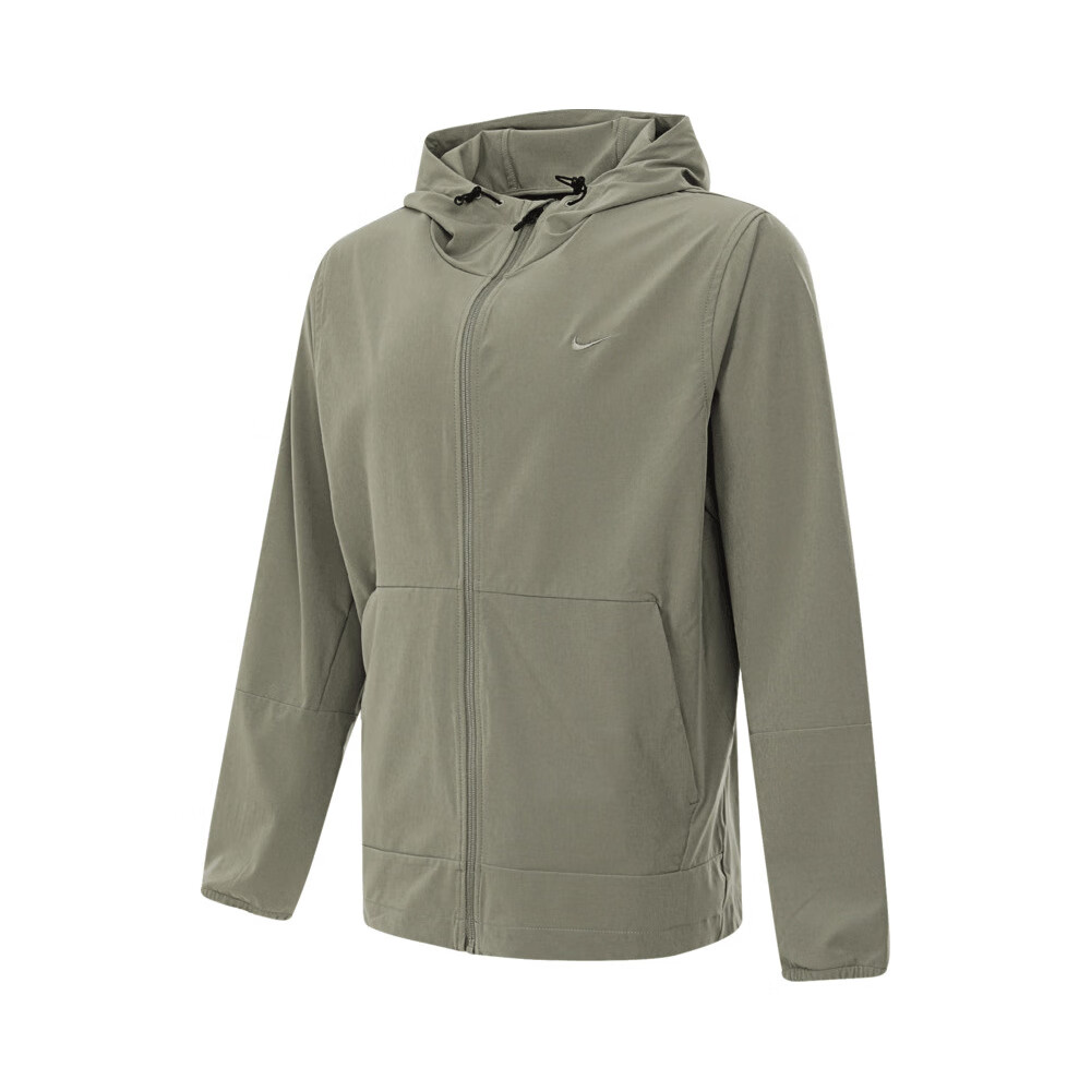 NIKE Spring And Autumn Men's Hooded Jacket, Windproof, Casual Sports FB7552-320 Green 2XL 7