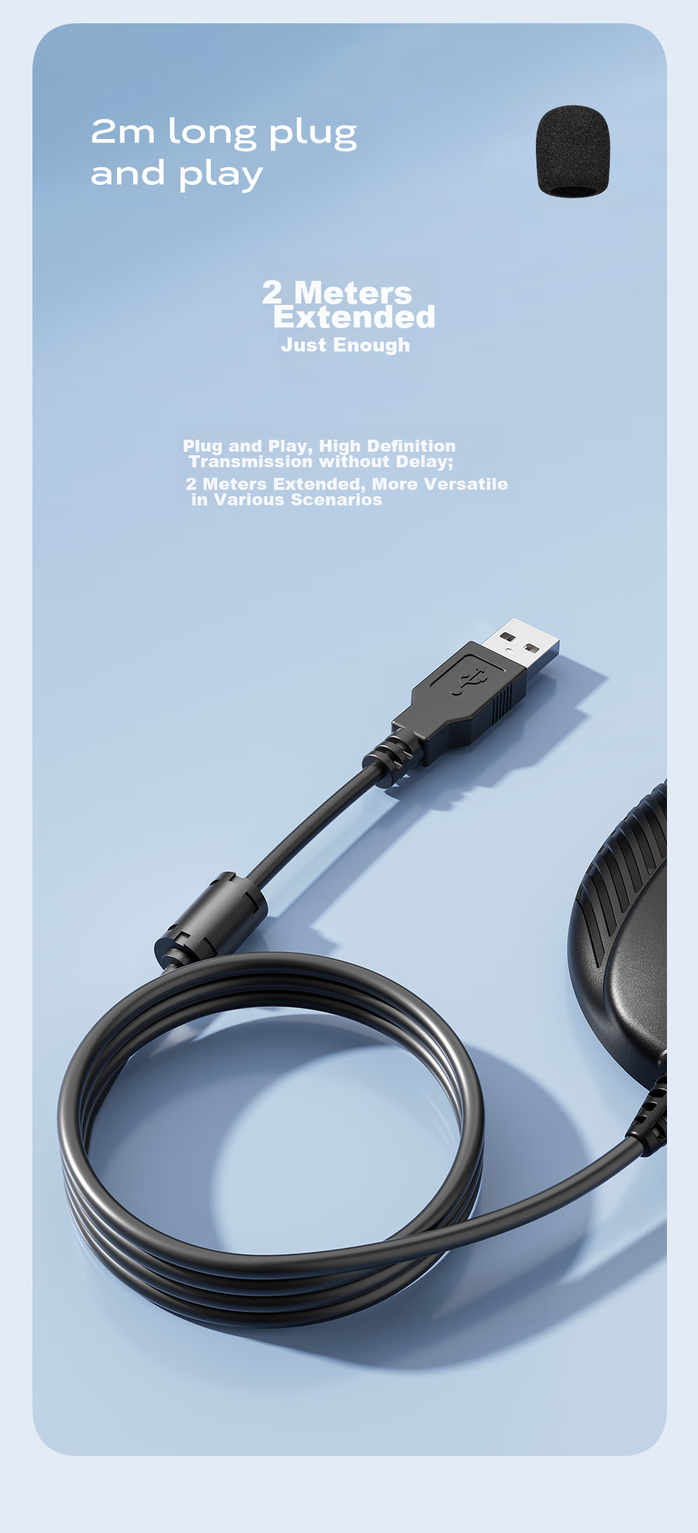 FIFINE Computer Microphone, Laptop USB Wired Mic, Conference Room Video, Postgraduate Entrance Exam Retake, Online Class, Live Streaming, Recording, Voice-Over, Noise Reduction, Desktop Gooseneck Mic FM730 14