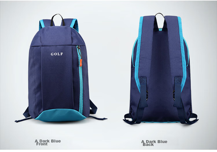 GOLF Backpack for Men And Women, Lightweight Casual Sports Outdoor Backpack, Mini Travel Hiking Bag, Student And Children's Small Schoolbag 13