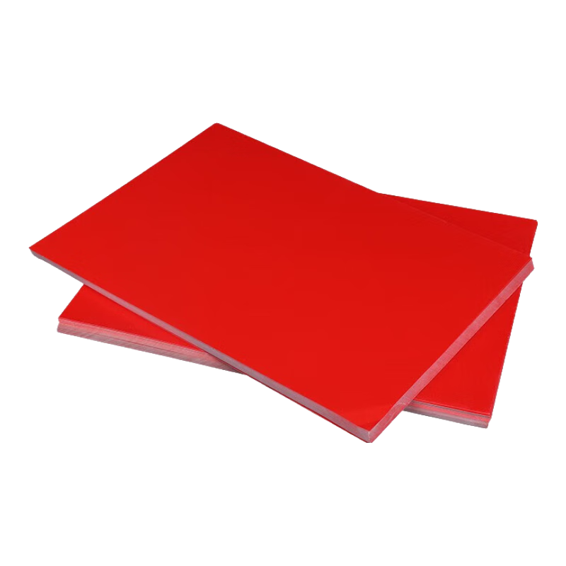 DOCON 157g Laser Coated Paper Cover Glue Binding Machine Hot Melt Binding Machine Proposal Document Book Cover Paper 157g A4 Red