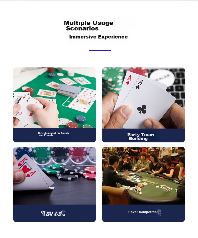 AAA Playing Cards, Warm Fragrance Pattern, Large Print, Thickened, Durable, Tabletop Card Game, 10 Decks, 2021 8