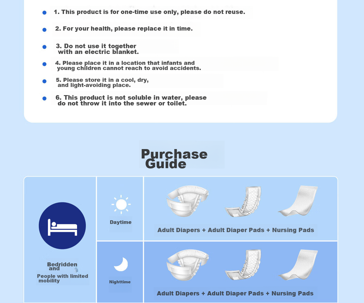 Ankexin Medical Adult Diapers Elderly Maternity Large Size Adhesive XL 10 Pieces 26