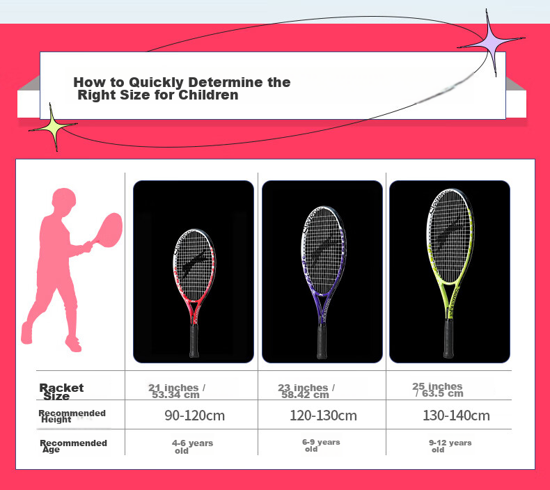 Slazenger Children's Youth Practice Carbon-Aluminum Composite Tennis Racket Leo, 23 Inches, Purple 2