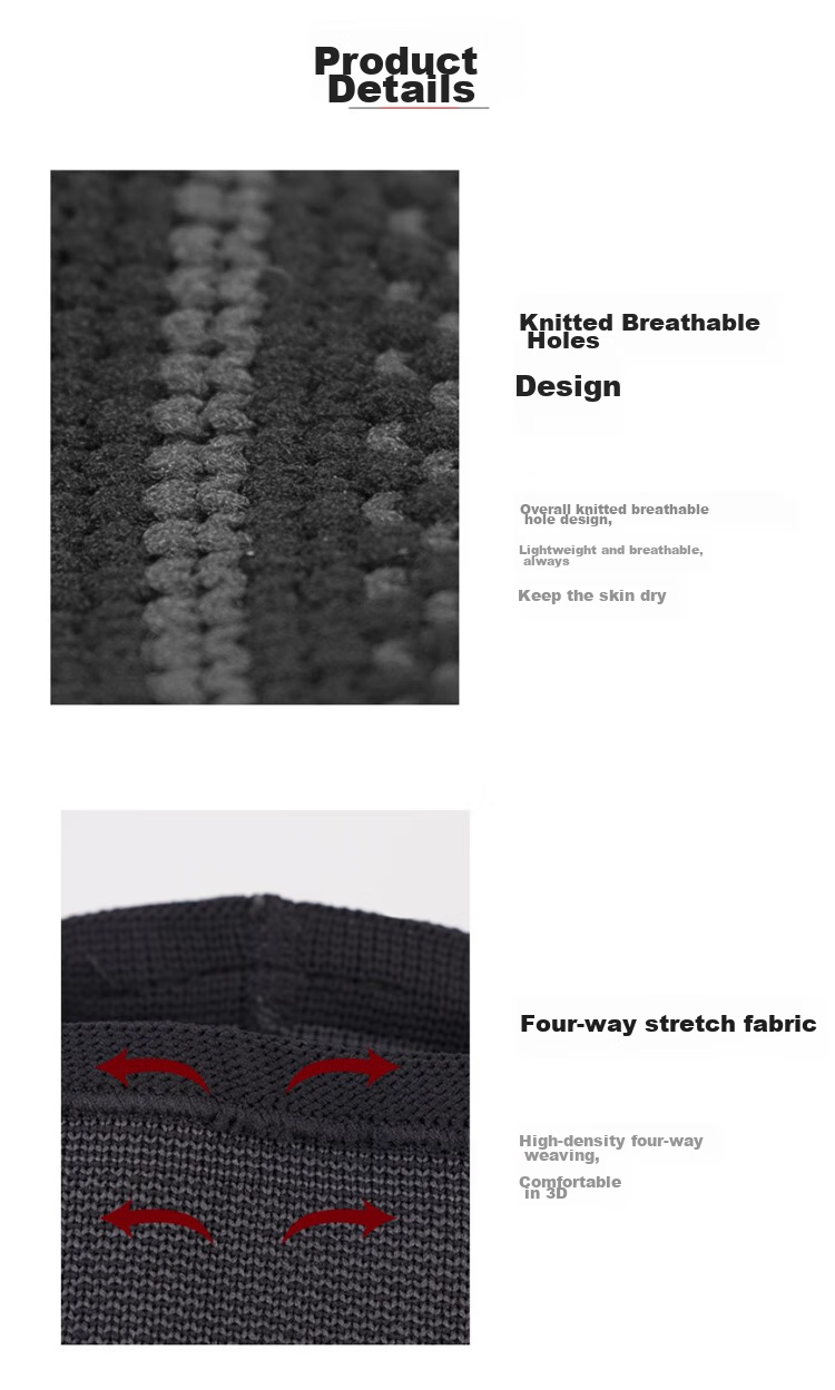 NIKE Sports Knee Pads for Climbing, Hiking, Outdoor Running, Basketball Knee Straps N1000669031M Two-Pack 10