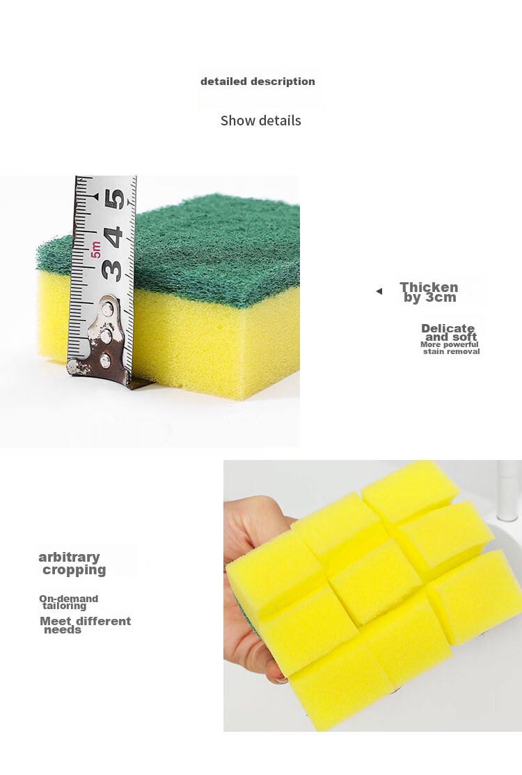 MAXCOOK Dish Scrubber, Loofah Sponge for Washing Dishes And Pots, Kitchen Sink And Stove Cleaning Brush Loofah Sponge, 3 Pieces MCPJ5142 13