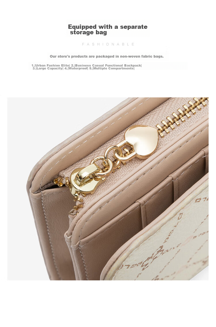 POLO Clutch Handbag for Women, Multi-Card Slots Long Wallet Card Holder Large Capacity Purse Women's Bag Birthday Gift for Girlfriend 11