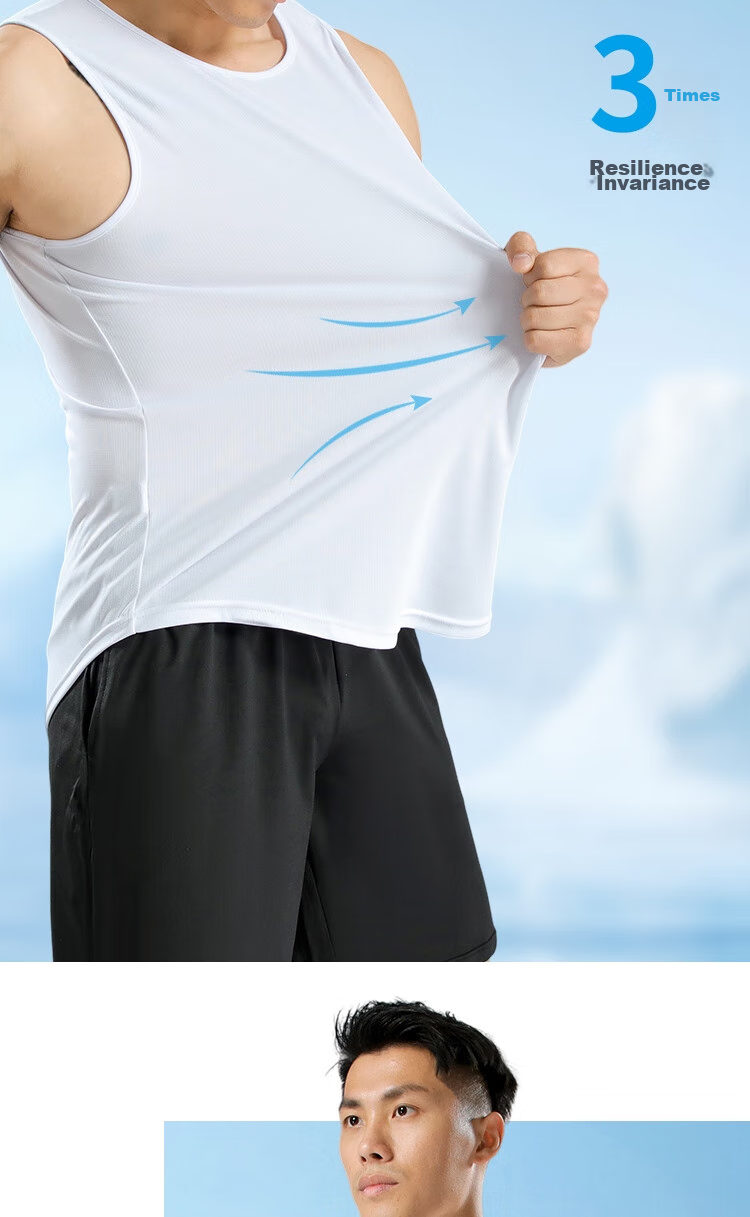 Fandimu Men's Sports Tank Top, Loose-Fitting Quick-Dry Breathable Basketball Tennis Running Comprehensive Training Fitness Sleeveless Vest 7