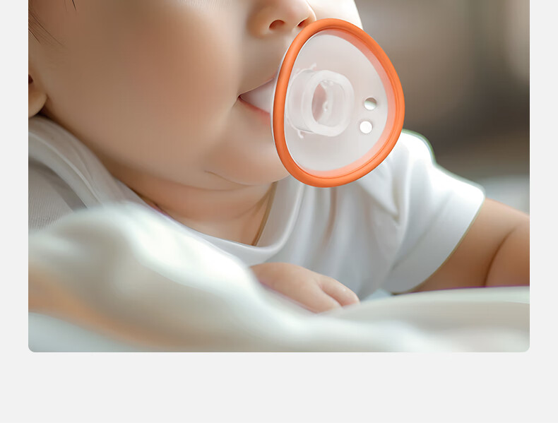 Beisinai Pacifier for Infants 0-3 Months And Above, Newborn Anti-Colic Silicone Soothing Device with Storage Box 13