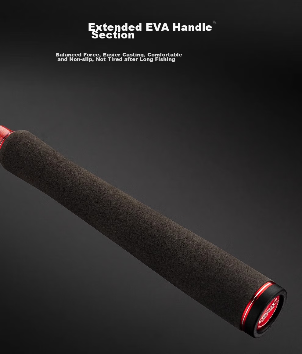 CRONY XH Ultra-Light And Ultra-Hard Fishing Rod, 2.21m Hantu Gun Handle Light Reel Rod-S732XH Straight Handle 10