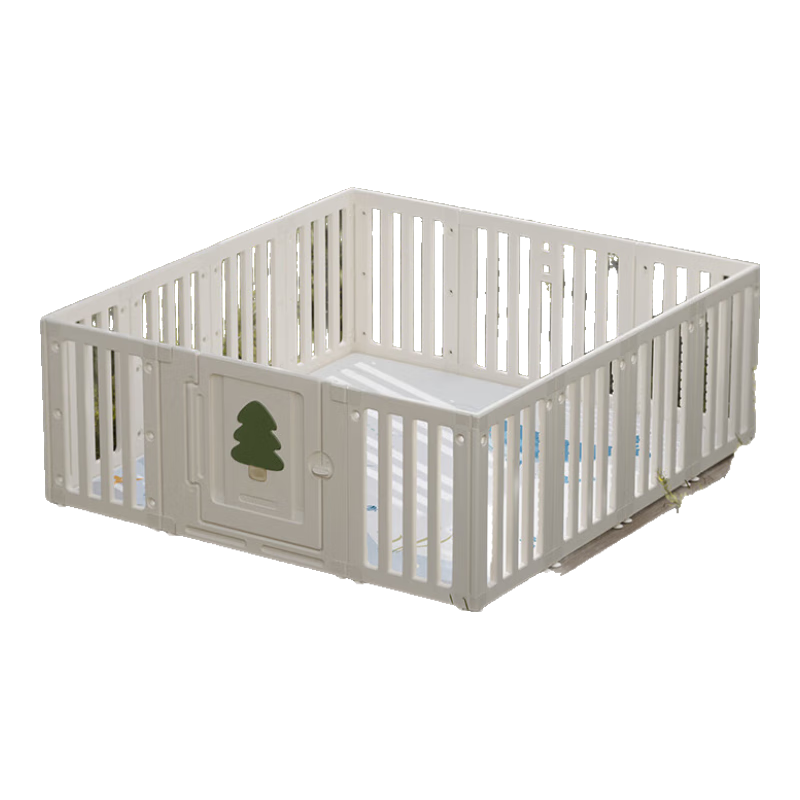 YEEHOO Baby Playpen, Indoor Floor Protection Barrier, Play Area Crawling Mat Set, Safety Fence