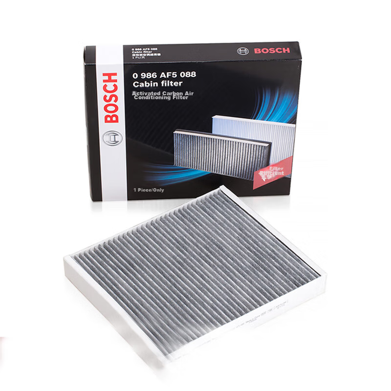 BOSCH Activated Carbon Air Conditioning Filter, Car Air Conditioning Filter, Air Conditioning Filter Element 4280, for Ford Focus 2005-2010 Models
