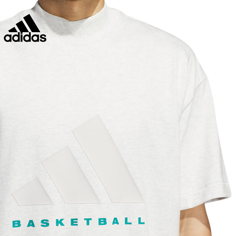 Adidas Unisex Couple Style Fashionable Chapter Comfortable Sports Casual Short-Sleeve T-Shirt XL 9