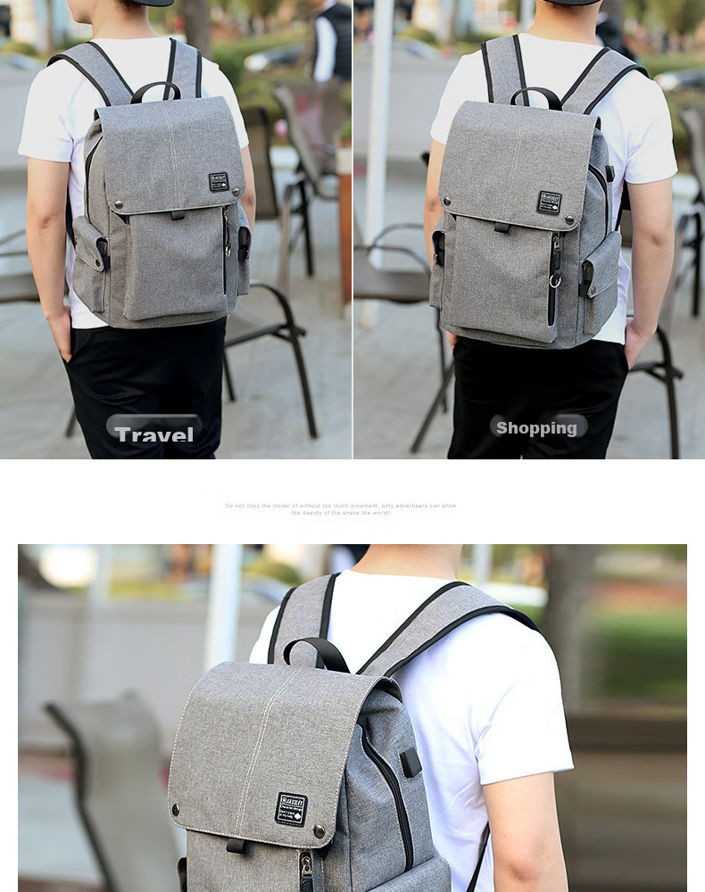 HALFEEL Backpack for Men, Large Capacity Business Travel Laptop Backpack for Middle School, High School And College Students 12