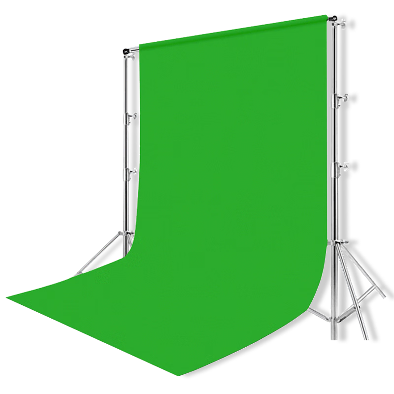 Beiyang 1.5*2 Meter Green Background Cloth, Green Screen Chroma Key Cloth, Live Streaming Room Specialized Photography, Thickened Film And Video Recording, Extendable Background Wall Prop, Green Cloth Chroma Key Screen, Live Streaming Background Cloth