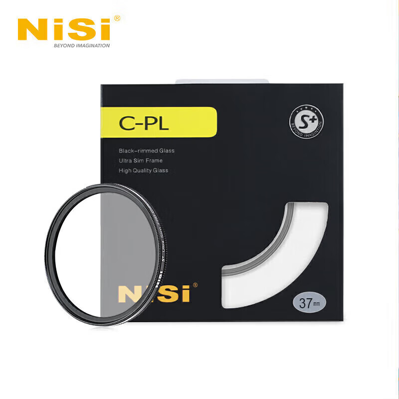 NiSi CPL Polarizing Filter, 37mm Ultra-Thin Frame, High-Definition Anti-Glare Filter, Polarizer for Restoring Color Saturation, Suitable for Landscape Photography, Compatible with Canon, Sony Mirrorless And DSLR Cameras