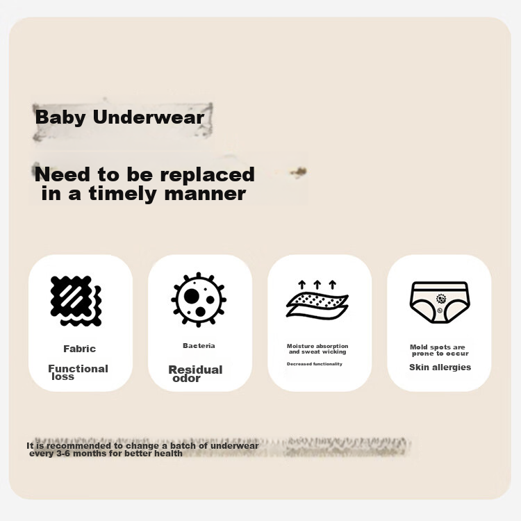 Dingguagua Girls' Triangle Briefs, Full Color Cotton Antibacterial Class A Breathable Children's Underwear, Cute Rabbit Design, Size 110 13