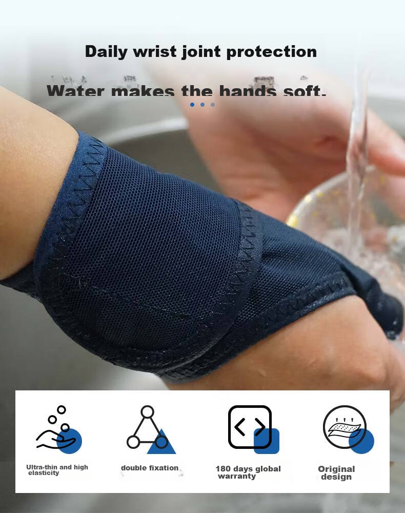 D&M Fitness Wrist Support for Men, Sports Badminton Basketball Anti-Sprain Thumb Stabilizer, Imported Skin Color, Right Hand, Single Piece, Women's Version 3