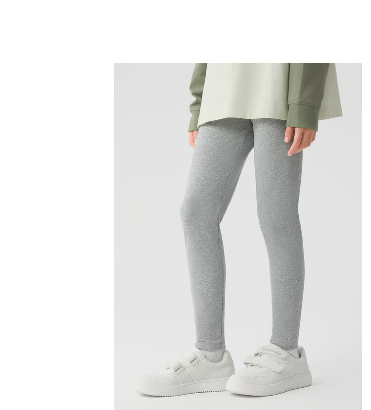 BALABALA Girls' Long Pants, Spring Children's Leggings, Versatile Printed Trousers, Thin Style, Trendy, 209125123003 16