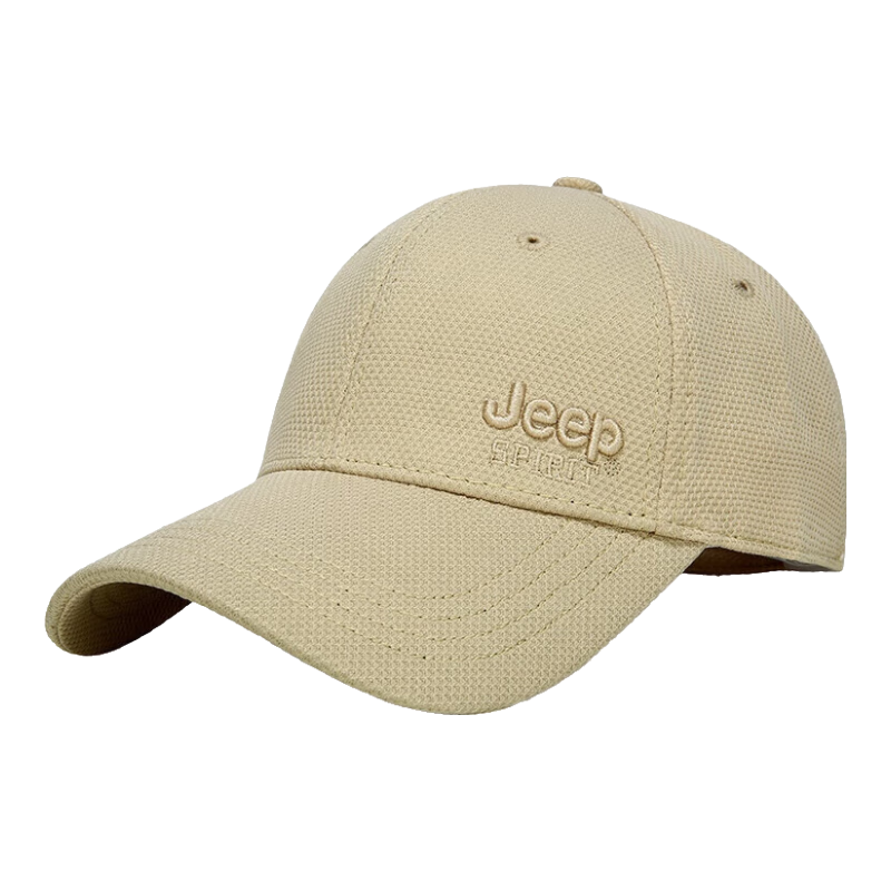 JEEP Men's Baseball Cap, Summer Versatile Visor Hat, Fashionable Trendy Sun Hat for Men And Women A0755