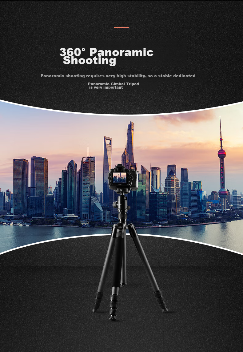 Weifeng WF-C6620A, Eight-Layer Carbon Fiber Tripod, Mirrorless And DSLR Camera Photography And Video Tripod, Portable Travel Tripod, Selfie Live Streaming Outdoor Floor Stand 9