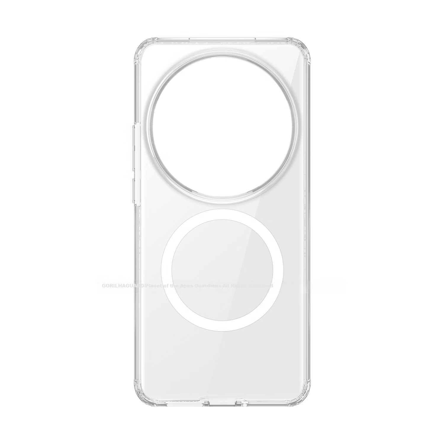 猩球卫士高级感透明保护壳适用小米15Ultra磁吸晶透手机壳全包软边Xiaomi防摔硅胶套简约时尚外壳可挂绳链