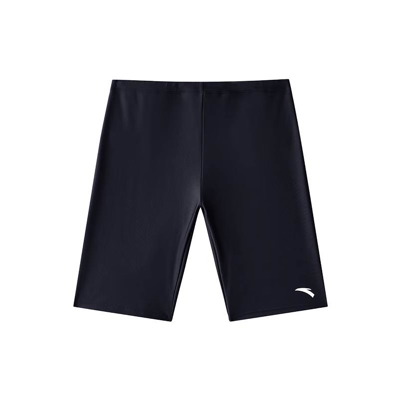 ANTA Men's Swim Shorts, Summer Quick-Dry Breathable Knee-Length Swim Trunks, Anti-Embarrassment Design, Loose-Fitting Quick-Dry Swimwear, Size L