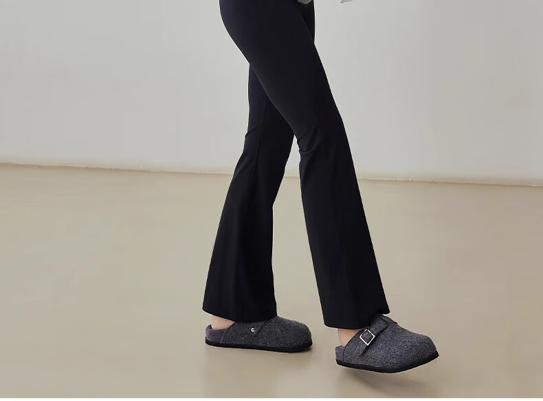 Gigt Yoga Pants for Women, Slightly Flared, Cool And Draping, Slimming, Nude-Like, Suitable for Outdoor Wear, Waist-Cinching, Butt-Lifting, Sports And Daily Fitness Pants 32