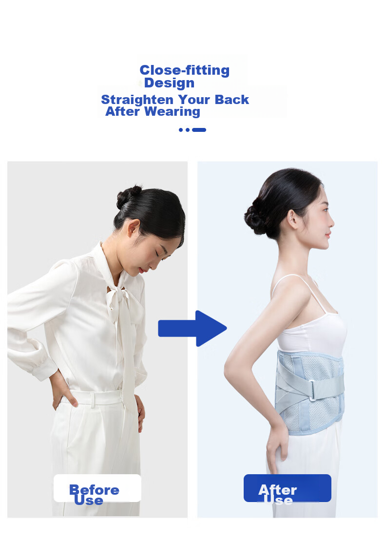 MIAOJIE N5 Waist Massager, Hot Compress Back Support Belt, Abdominal Warming Health Care Heating Wireless Waist Brace, Waist Shaping Body-Shaping Warm Uterus Waist Belt, Upgraded Versio 12
