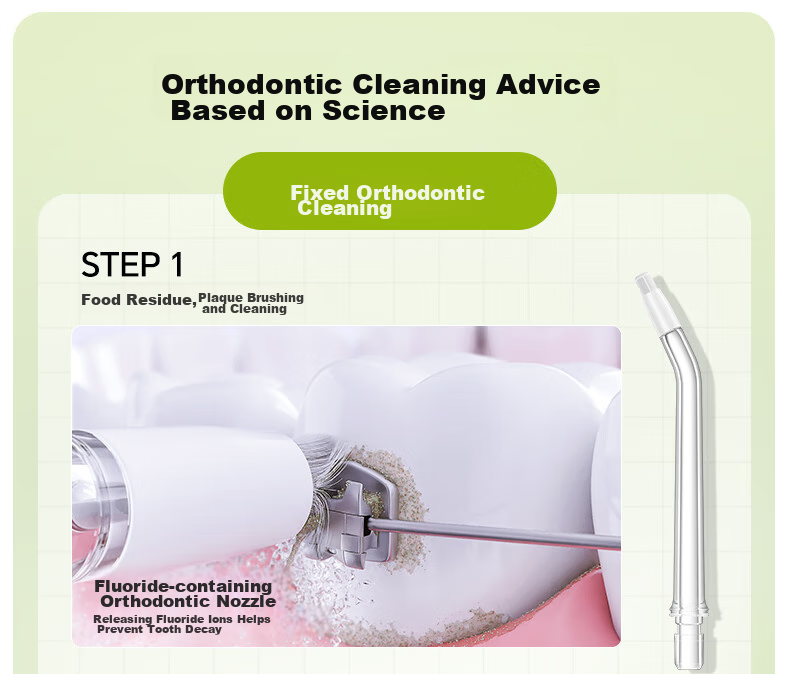 Bixdo Water Flosser Capsule Third Generation, Dental Irrigator, Retractable Portable Orthodontic Teeth Cleaner, Gift for Men And Women, Fathers, Mothers Day, High-End Birthday Present 4