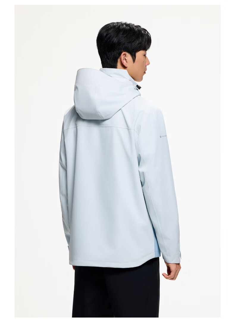 ANTA Water Shell Jacket | Dadi Zhike 3.0 Functional Three-In Jacket for Men, Windproof, Waterproof, Fleece-Lined, Two-Piece Set 38