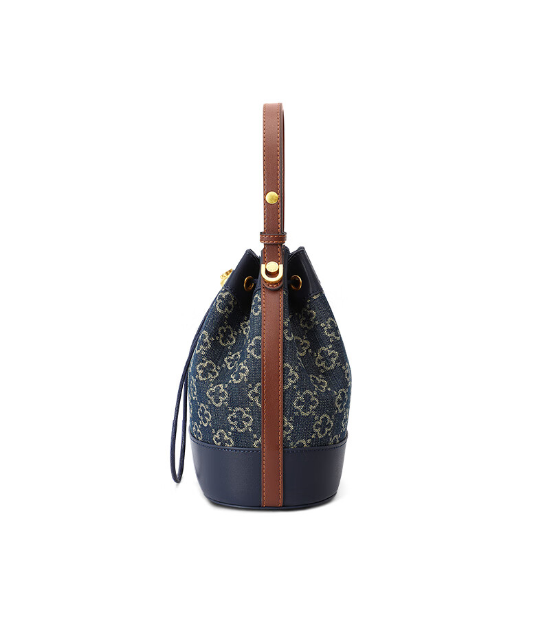 CASSILE Bucket Bag for Women, Commuter Retro Floral Pattern Large Capacity Light Luxury Handheld Crossbody Bag, 520 Gift 12