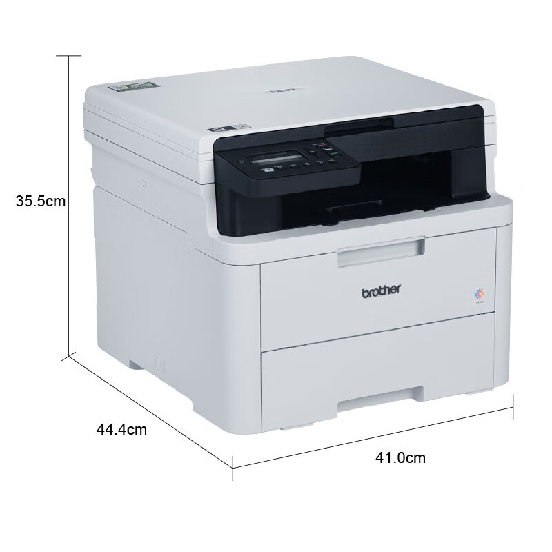 Brother DCP-L3528CDW Color Laser All-In Printer (18ppm Black And Color Simultaneous Speed, Wireless, Remote Control, LCD Screen, Automatic Duplex, AirPrint)