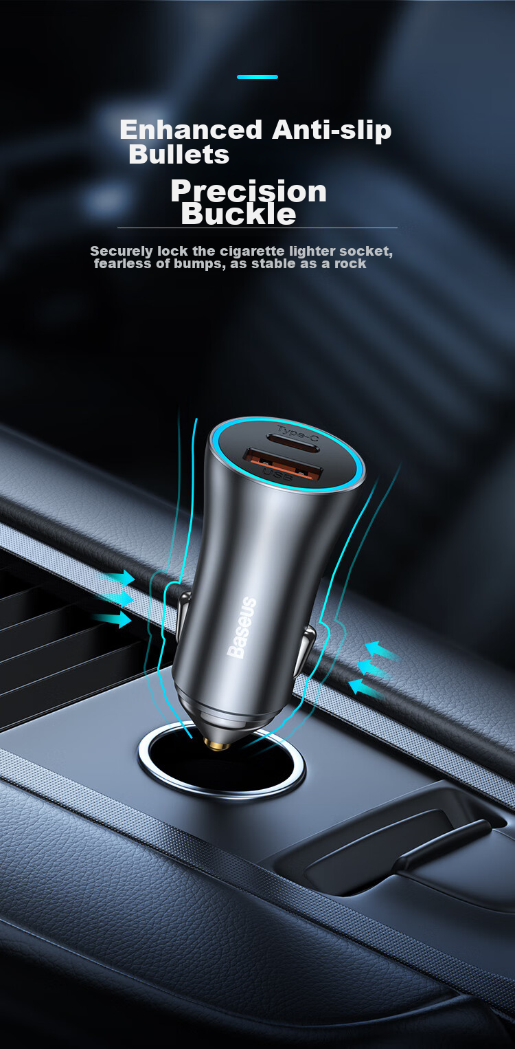 BASEUS Universal Car Phone Holder, Wireless Charger for Vehicles, Car Air Vent Mount with Sensor Alignment, 15W Fast Charging, Suitable for Navigatio 17