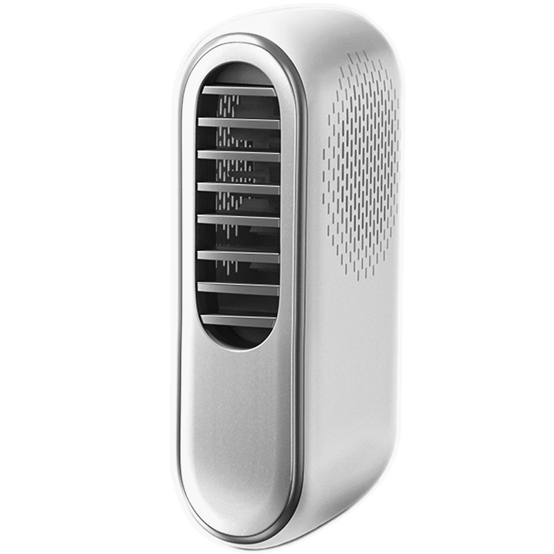 MINISO Handheld Mini Fan, Portable High-Speed Powerful USB Rechargeable Fan, Outdoor Student Lazy Small Electric Fan, Long Battery Life, White
