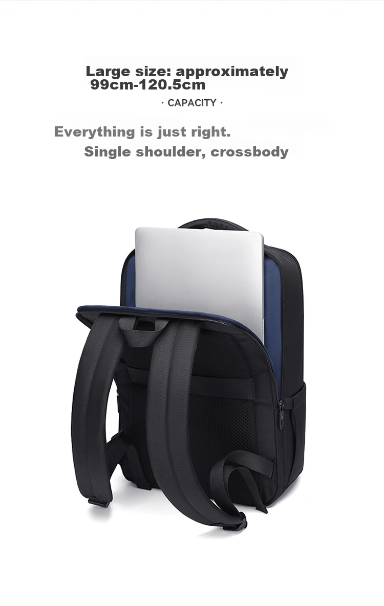GOLF Laptop Backpack, 15.6-Inch Notebook Bag for Men, Business Travel Bag, Huawei Apple Handheld Computer Bag 12